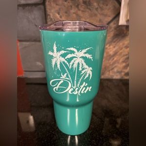 Destin beach tumbler-30oz